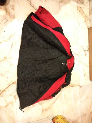 Chaqueta Moto Garibaldi Negra y Roja Talla 52