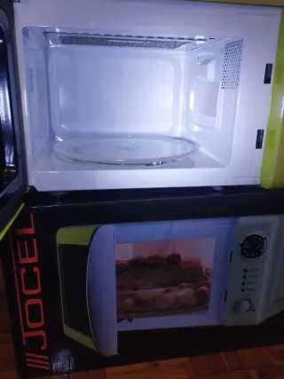 Microondas Jocel 20L Verde Retro