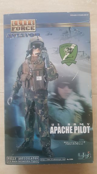 Escala 1/6 Figura Pilot de Apache BBi