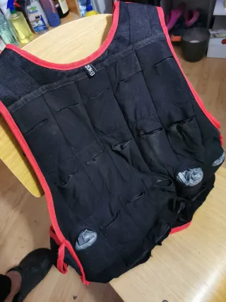 Chaleco con peso 20 kg