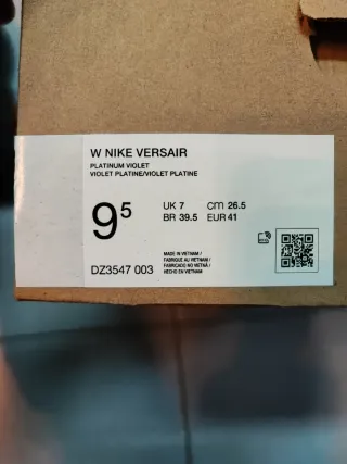 Tênis Nike Versair Rosa/Cinza