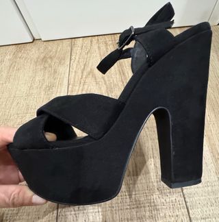 Sandalias Plataforma La Sposa Negras