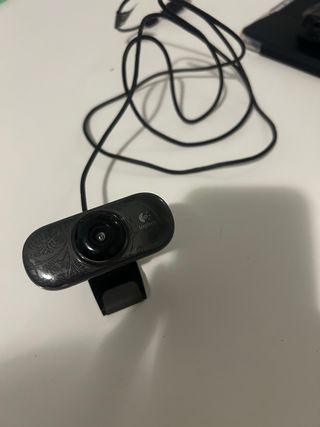 Webcam Logitech Negra