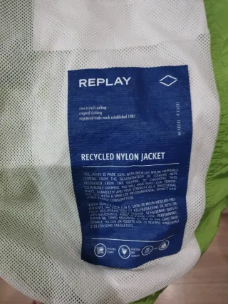 Chubasquero Replay Verde