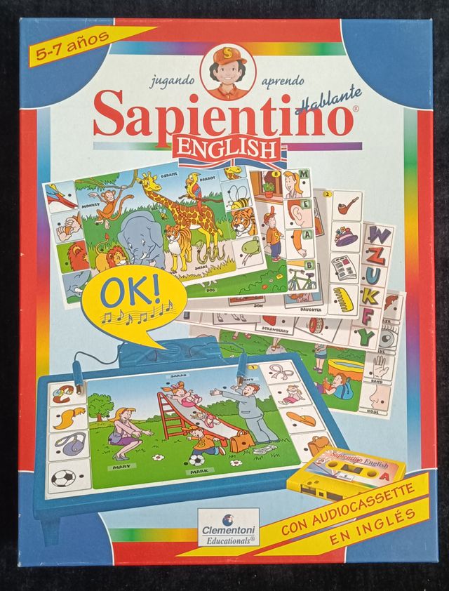 JUEGO DE MESA SAPIENTINO ENGLISH CLEMENTONI