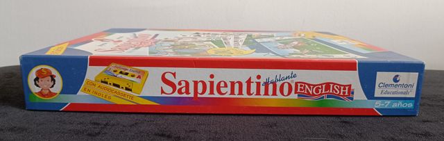 JUEGO DE MESA SAPIENTINO ENGLISH CLEMENTONI