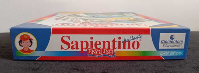 JUEGO DE MESA SAPIENTINO ENGLISH CLEMENTONI