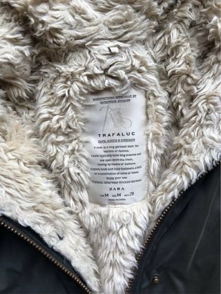 Chaqueta Zara con pelo