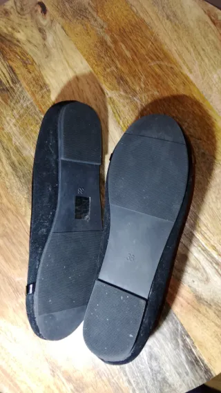 Zapatos planos Dulce Rubio negros