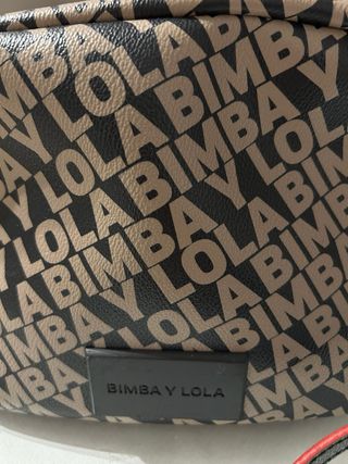 Bolso BIMBA Y LOLA Beige y Negro