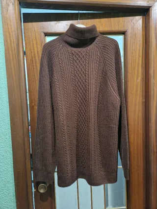 Jersey cuello alto hombre talla XXL