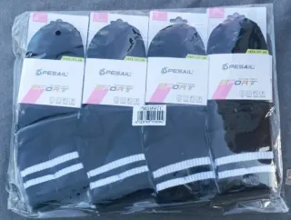 12 pares calcetines deportivos talla 35-40