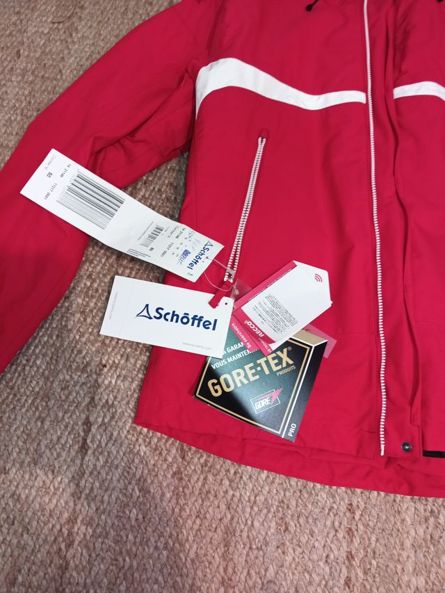 Giubbotto da sci Schöffel Gore-Tex Rosso taglia 50