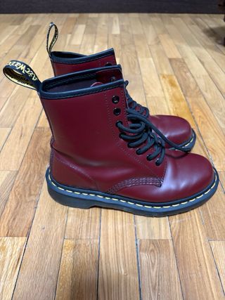 Botas Dr. Martens granates