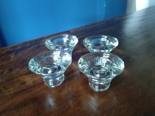 Doppia coppia portacandele vetro Ikea, Hagberg