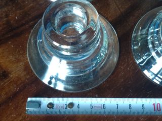 Doppia coppia portacandele vetro Ikea, Hagberg