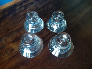 Doppia coppia portacandele vetro Ikea, Hagberg