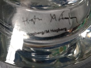 Doppia coppia portacandele vetro Ikea, Hagberg