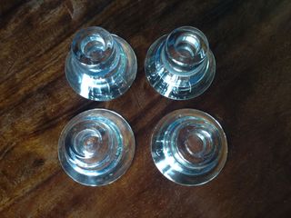 Doppia coppia portacandele vetro Ikea, Hagberg