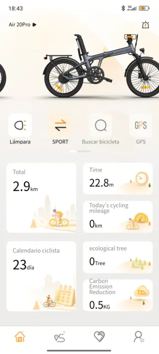 AD9 Air 20 pro sin apenas uso