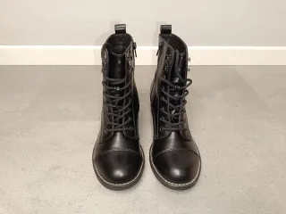 Stivali neri donna con tacco