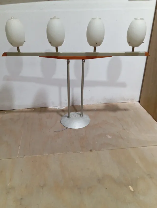 Lampada da terra a 4 luci