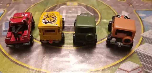 Lotto 4 modellini Majorette rif 774