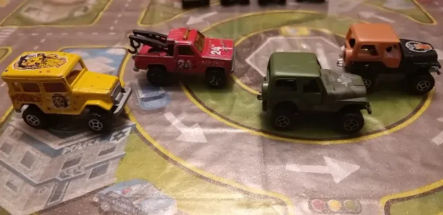 Lotto 4 modellini Majorette rif 774