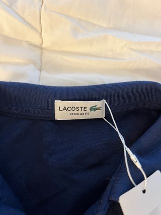 Polo Lacoste Azul Marino Talla M