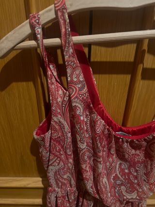 Vestido estampado paisley