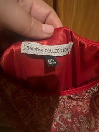 Vestido estampado paisley