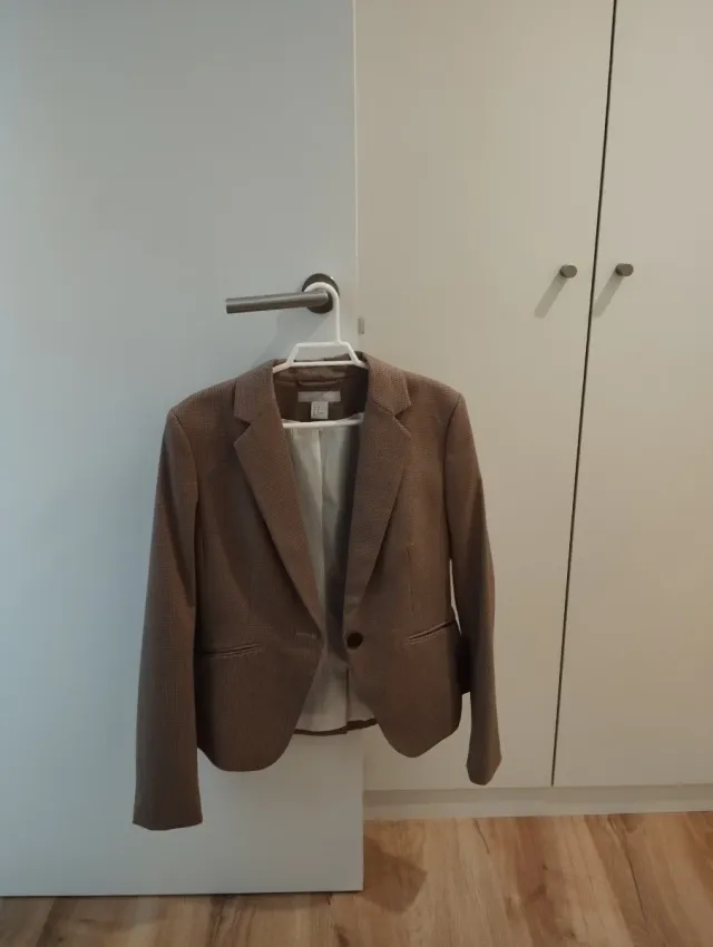 Blazer mujer beige/marrón