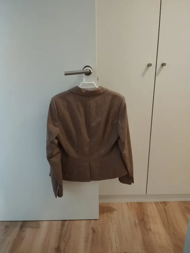 Blazer mujer beige/marrón