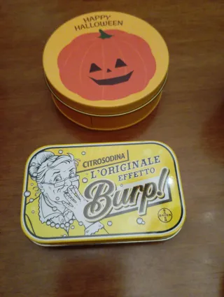 Scatoline Vintage in metallo