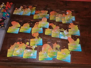 Lote Lamincards Pokémon y Gormiti