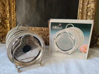 Porta toast con sottobicchieri Queen Victoria