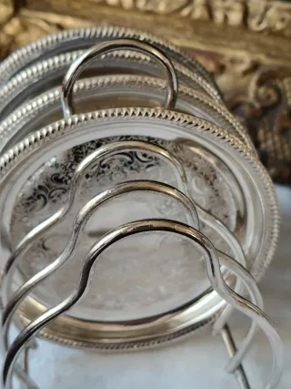 Porta toast con sottobicchieri Queen Victoria