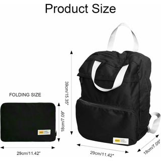 Mochila Plegable Impermeable para Portátil 15''