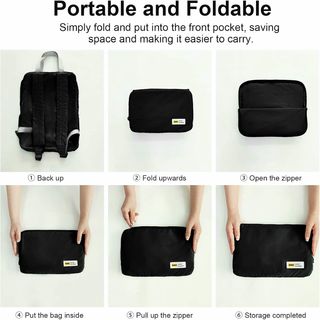 Mochila Plegable Impermeable para Portátil 15''