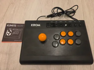 Mando Arcade Krom Kumite Negro
