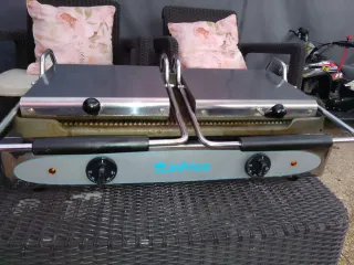 Plancha Grill Doble Infrico