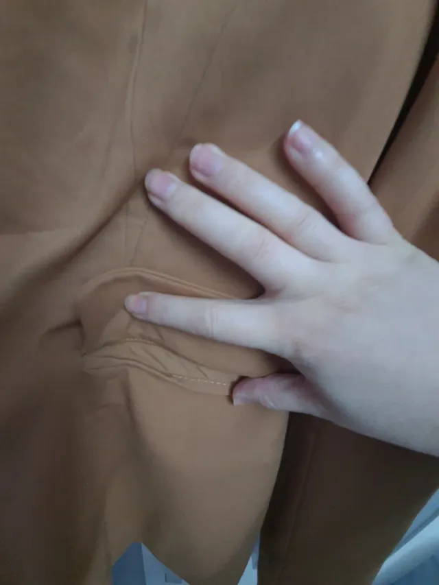 Casaco Americana Bershka Tamanho L Marrom