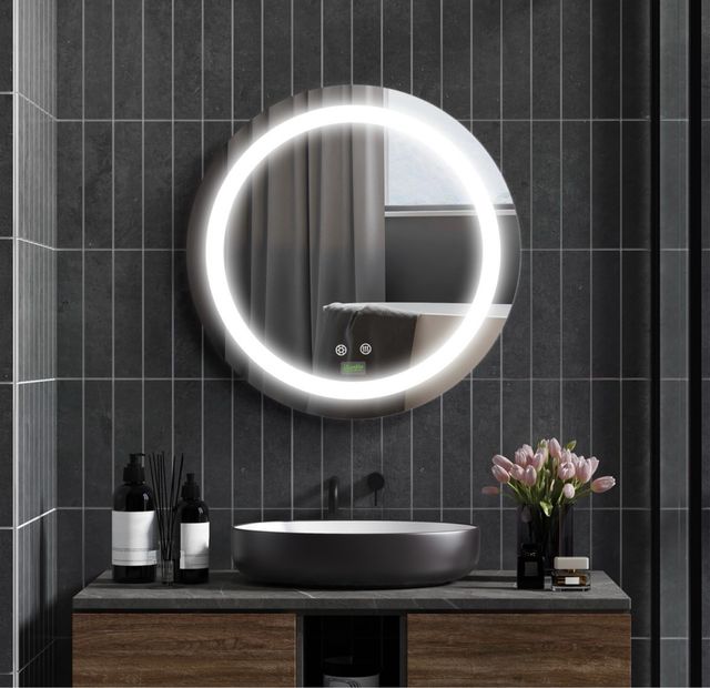 Specchio da Bagno Rotondo LED