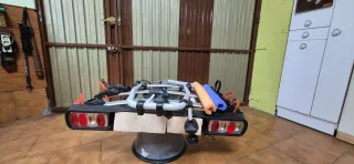 Portabici a sfera per 3 bici, accetta 2 bici elettriche