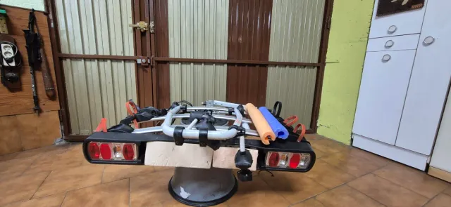 Portabicis bola 3 bicis, admite 2 bicis electricas