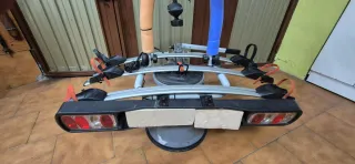 Portabici a sfera per 3 bici, accetta 2 bici elettriche