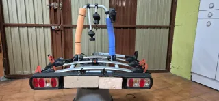 Portabici a sfera per 3 bici, accetta 2 bici elettriche