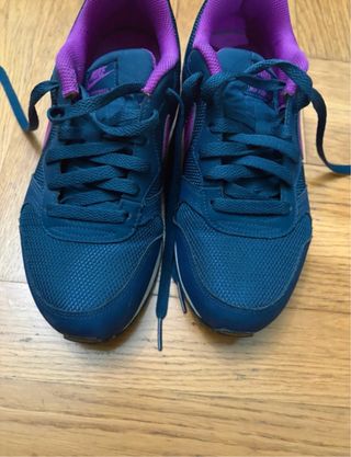 Tenis Nike Azul y Rosa