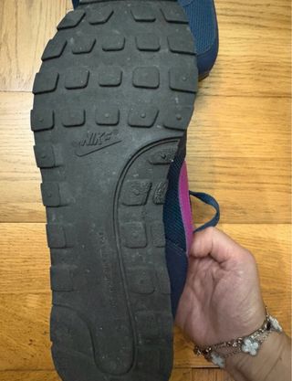 Tenis Nike Azul y Rosa