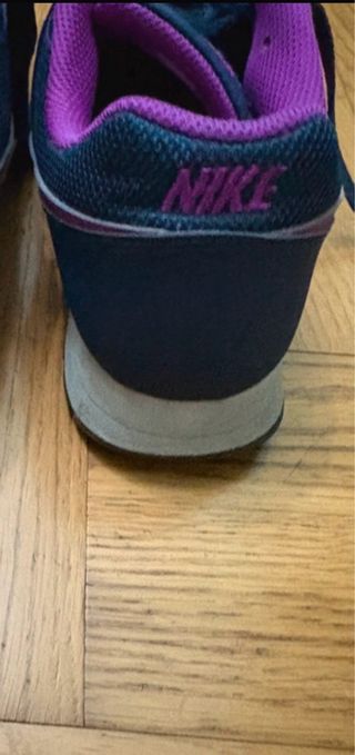 Tenis Nike Azul y Rosa